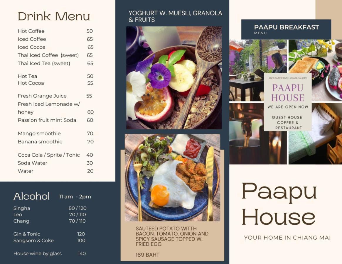 Bed and Breakfast Paapu House Chiang Mai Zewnętrze zdjęcie